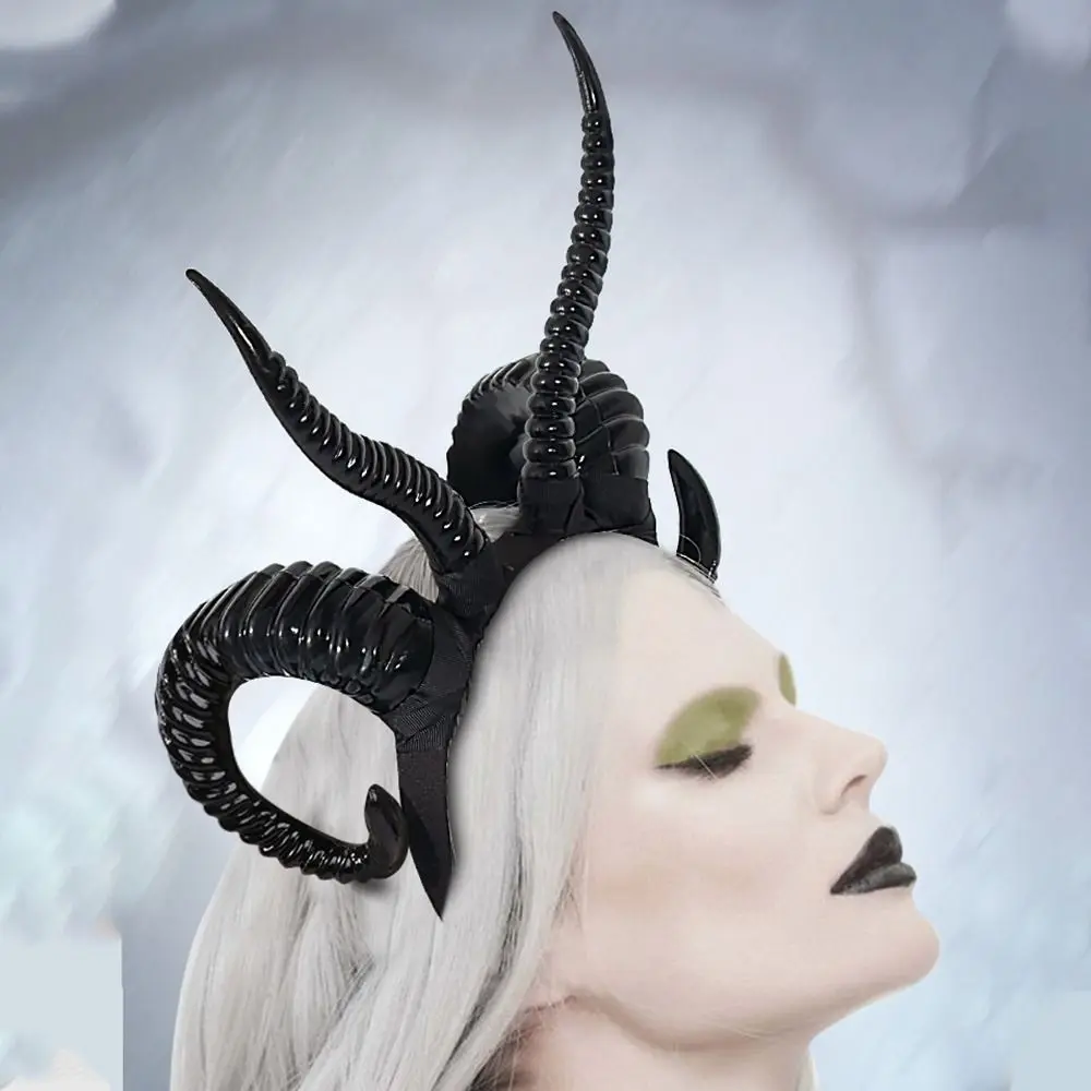Devil Ox Horn Hairband Halloween Sheep Horns Headband Cosplay Photo Props Halloween Decoration Supplies Cosplay Headband
Devil Ox Horn Hairband Halloween Sheep Horns Headband Cosplay Photo Props Halloween Decoration Supplies Cosplay Headband
