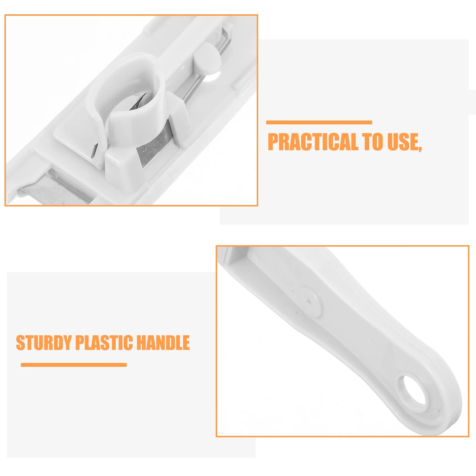 2Pcs Bean Slicer Stem Remover Multifunction Vegetable Cutter Portable Kitchen Gadget White Easy Use Bean Slicer
2Pcs Bean Slicer Stem Remover Multifunction Vegetable Cutter Portable Kitchen Gadget White Easy Use Bean Slicer