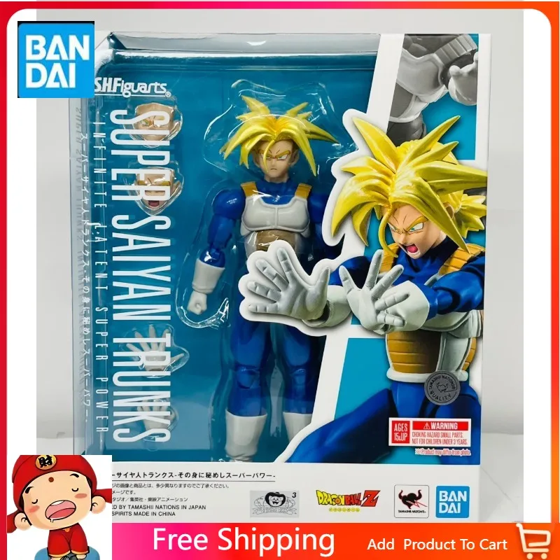In Stock Original BANDAI SHFiguarts Dragou Ball Z Infinite Latent Super Power Super Saiyan Trunks Figure Action Anime Model Toy
In Stock Original BANDAI SHFiguarts Dragou Ball Z Infinite Latent Super Power Super Saiyan Trunks Figure Action Anime Model Toy