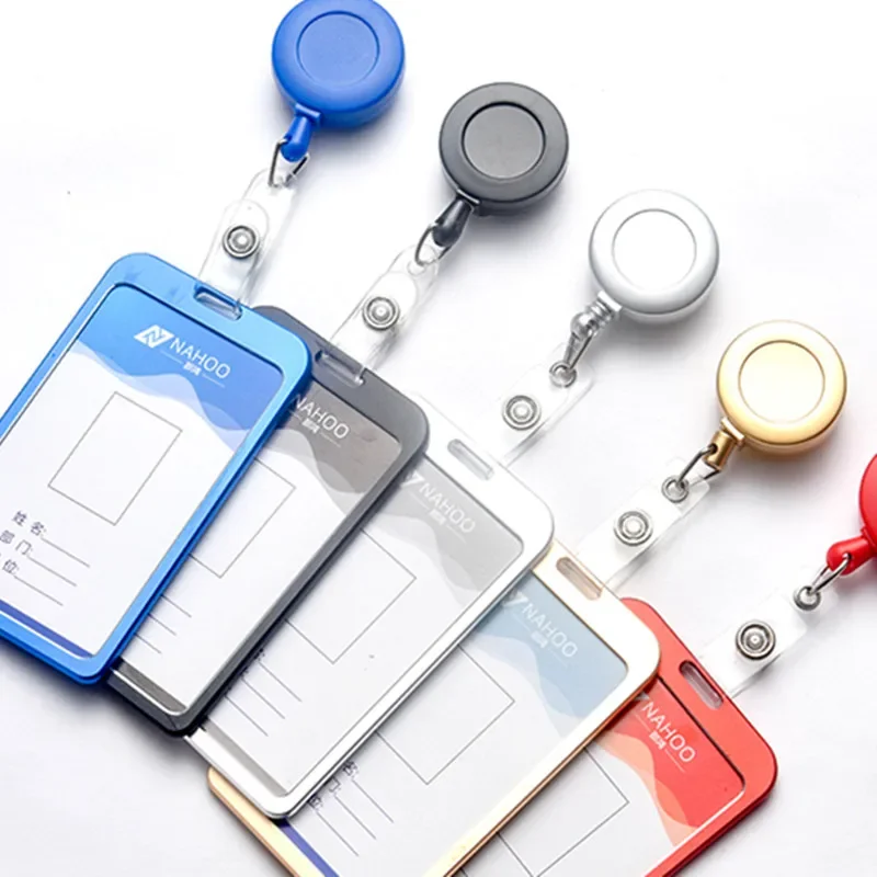 1pc Metal Working Permit Case ID Card Holder with Retractable Plastic Badge Reel for Staff Workers Pass Work Card Cover Case
1pc Metal Working Permit Case ID Card Holder with Retractable Plastic Badge Reel for Staff Workers Pass Work Card Cover Case