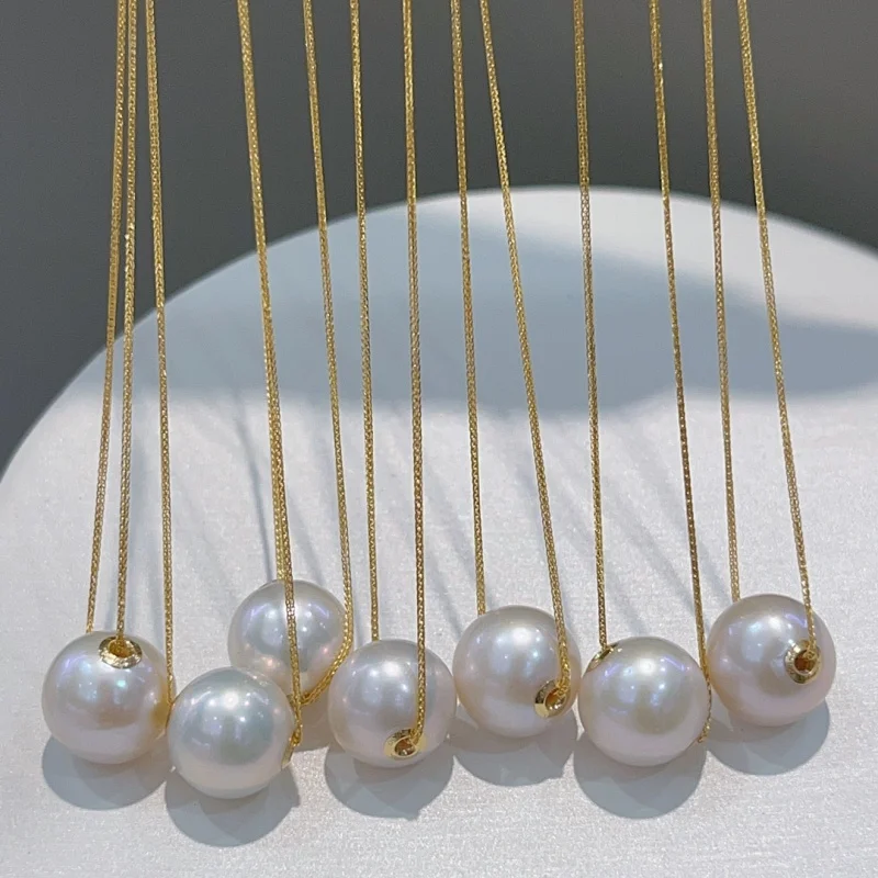 SGARIT 18k Filled Gold Pendant Natural Freshwater Pearl Necklace Jewelry White Necklace Fine Clavicle Necklace Accessories
SGARIT 18k Filled Gold Pendant Natural Freshwater Pearl Necklace Jewelry White Necklace Fine Clavicle Necklace Accessories