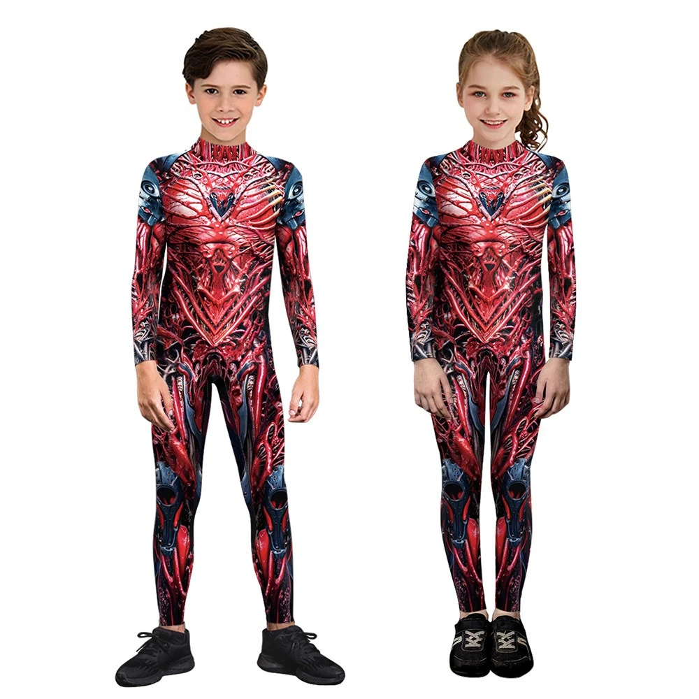 Halloween Costume Human Meridians Jumpsuit Kids Biomimetic Armour Cosplay Bodysuit Performance Party Clothes Zipper Zentai Suit
Halloween Costume Human Meridians Jumpsuit Kids Biomimetic Armour Cosplay Bodysuit Performance Party Clothes Zipper Zentai Suit