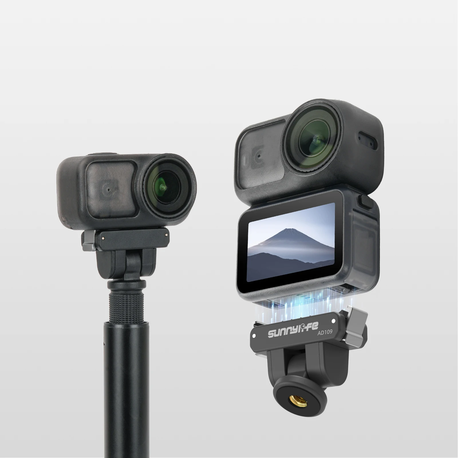 For DJI OSMO Nano Dual-Direction Magnetic Adapter 1/4" Extension Piece Adjustable Rotating Quick-Release Plate Accessory
For DJI OSMO Nano Dual-Direction Magnetic Adapter 1/4" Extension Piece Adjustable Rotating Quick-Release Plate Accessory