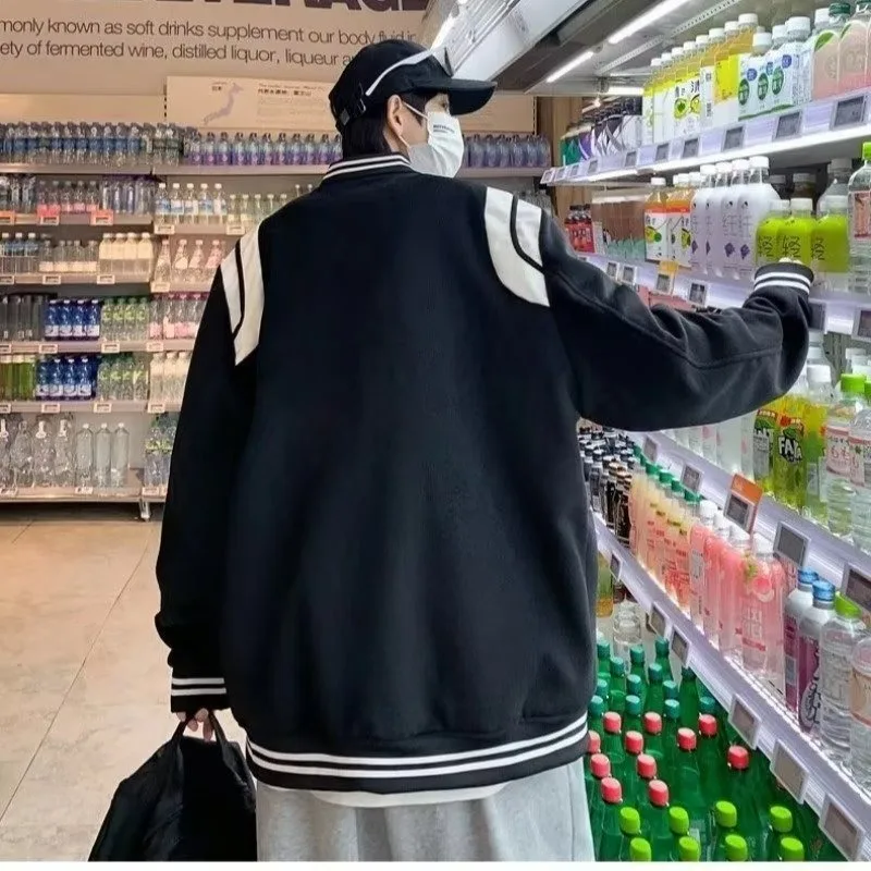 Autumnal Patchwork Baseball Sle Men's Open Cardigan Jaet Casual Versatile Student Wear Winter Faion Trendy Hong Kong St...
Autumnal Patchwork Baseball Sle Men's Open Cardigan Jaet Casual Versatile Student Wear Winter Faion Trendy Hong Kong St...