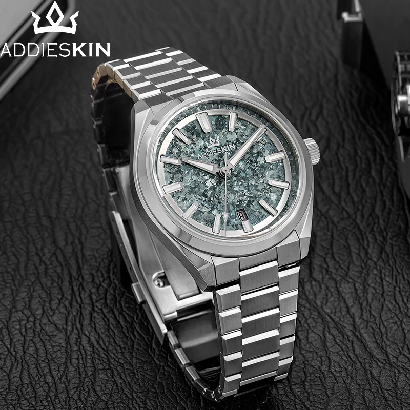 AddiesKin Men Mechanical Watch Miyota 9015 Automatic Sapphire Crystal 200M Waterproof Stainless Steel Luxury Dive Watch
AddiesKin Men Mechanical Watch Miyota 9015 Automatic Sapphire Crystal 200M Waterproof Stainless Steel Luxury Dive Watch