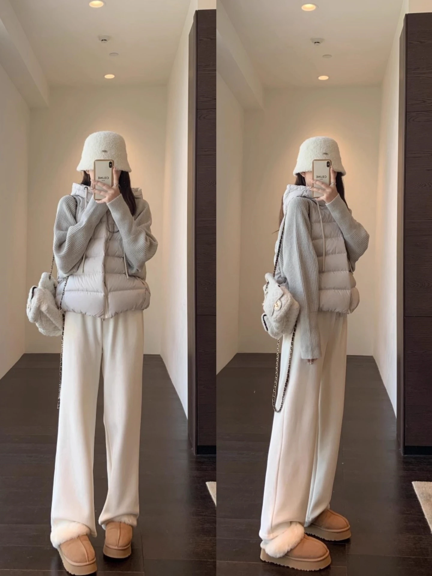 Women's down Cotton Jacket Korean Style Splicing Knitted Sleeve Fake Two-Piece Small Size Cotton Coat Outerwear Winter 2026 New
Women's down Cotton Jacket Korean Style Splicing Knitted Sleeve Fake Two-Piece Small Size Cotton Coat Outerwear Winter 2026 New