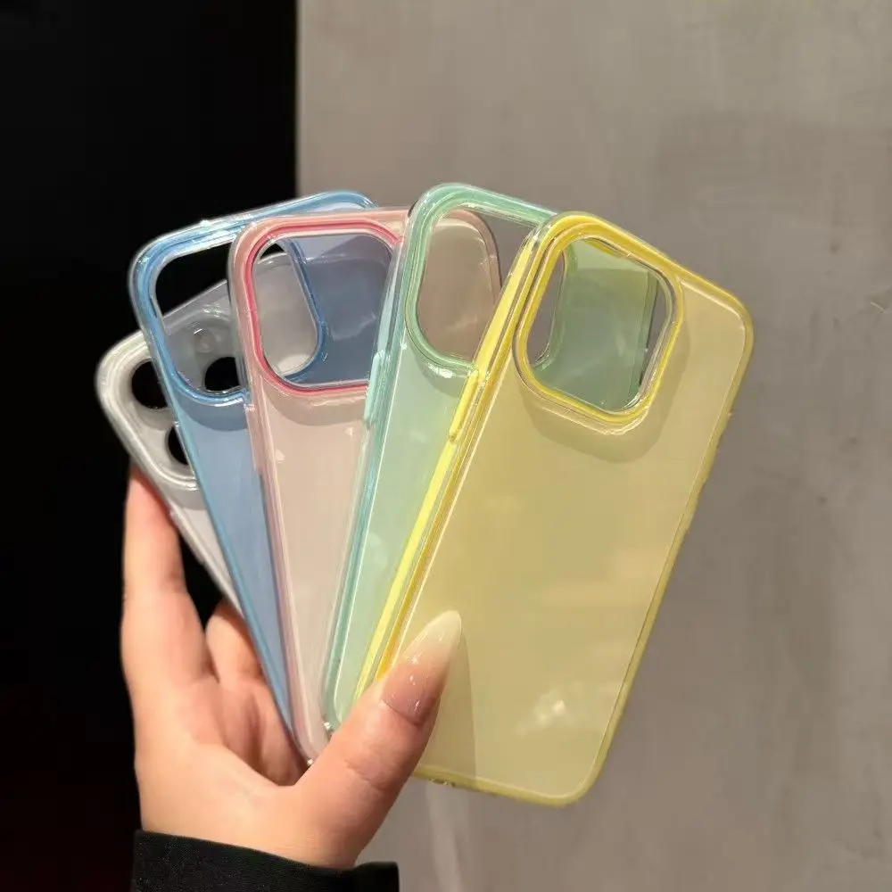 With HD protective film Candy Shockproof Silicone Bumper Case For iPhone 16 15 14 13 12 11 XS X XR 7 8 17 Pro Pro Max Pro Plus
With HD protective film Candy Shockproof Silicone Bumper Case For iPhone 16 15 14 13 12 11 XS X XR 7 8 17 Pro Pro Max Pro Plus
