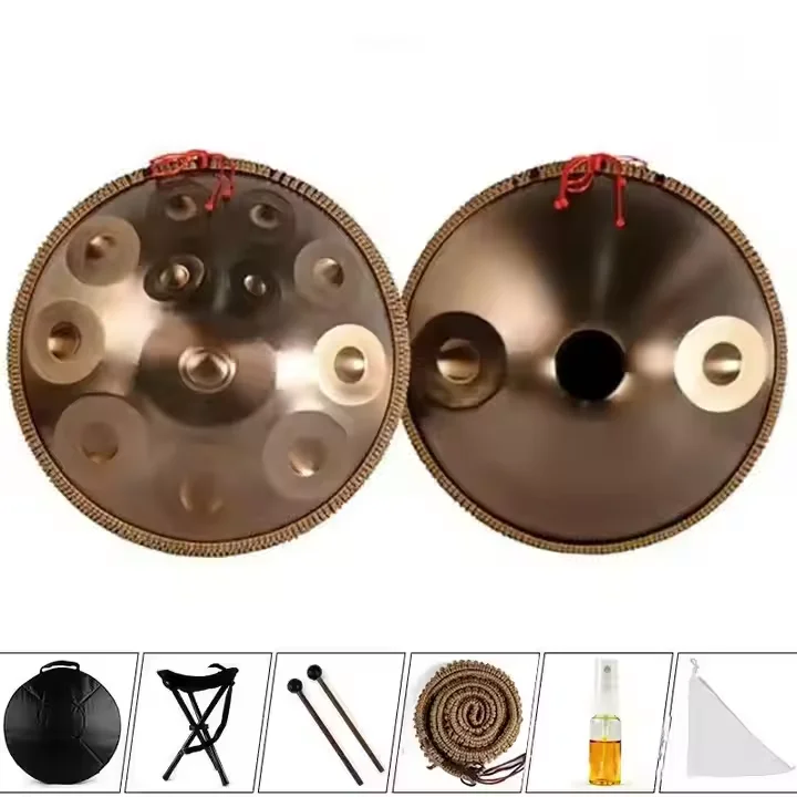 HOOQU Artisan Handpan Drum Custom Tuned 432Hz 440Hz 14 Note Percussion Instrument with Bamboo Stand
HOOQU Artisan Handpan Drum Custom Tuned 432Hz 440Hz 14 Note Percussion Instrument with Bamboo Stand