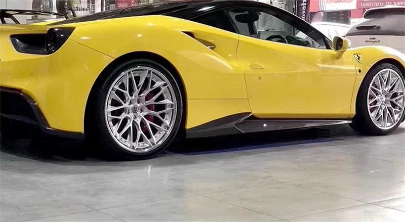 High Quality N-Style Carbon Fiber Side Skirt Body Kit for Ferrari 488 GTB New
High Quality N-Style Carbon Fiber Side Skirt Body Kit for Ferrari 488 GTB New