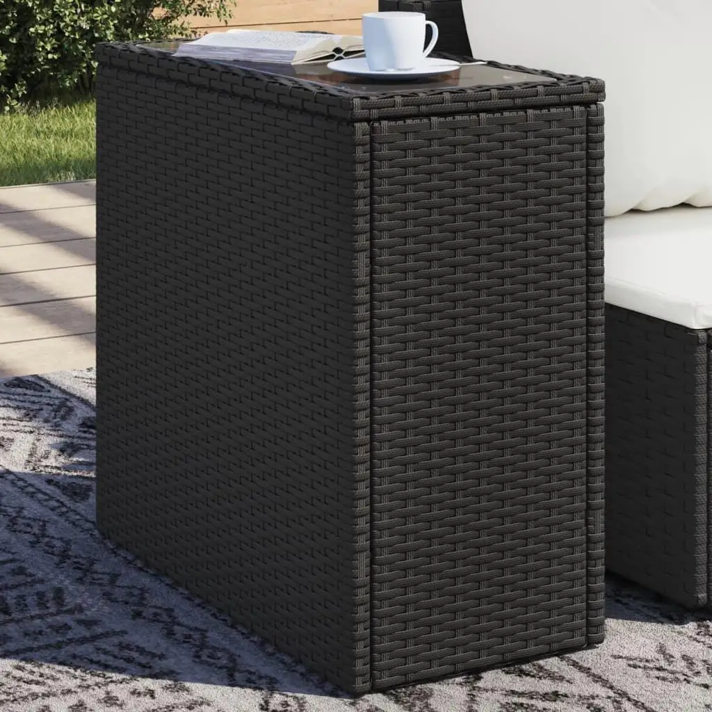 Garden Side Table Black Rustic Modern Design Sturdy Outdoor Furniture for Yard Patio
Garden Side Table Black Rustic Modern Design Sturdy Outdoor Furniture for Yard Patio