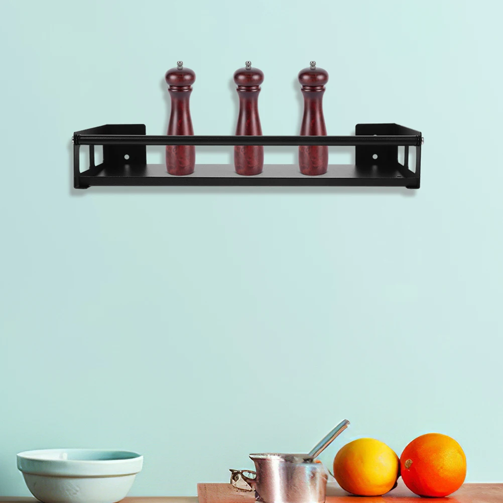Stainless Steel Kitchen Spice Rack 35cm Black Adjustable Wall Mount Storage Shelf For Seasoning Bathroom Organizers
Stainless Steel Kitchen Spice Rack 35cm Black Adjustable Wall Mount Storage Shelf For Seasoning Bathroom Organizers