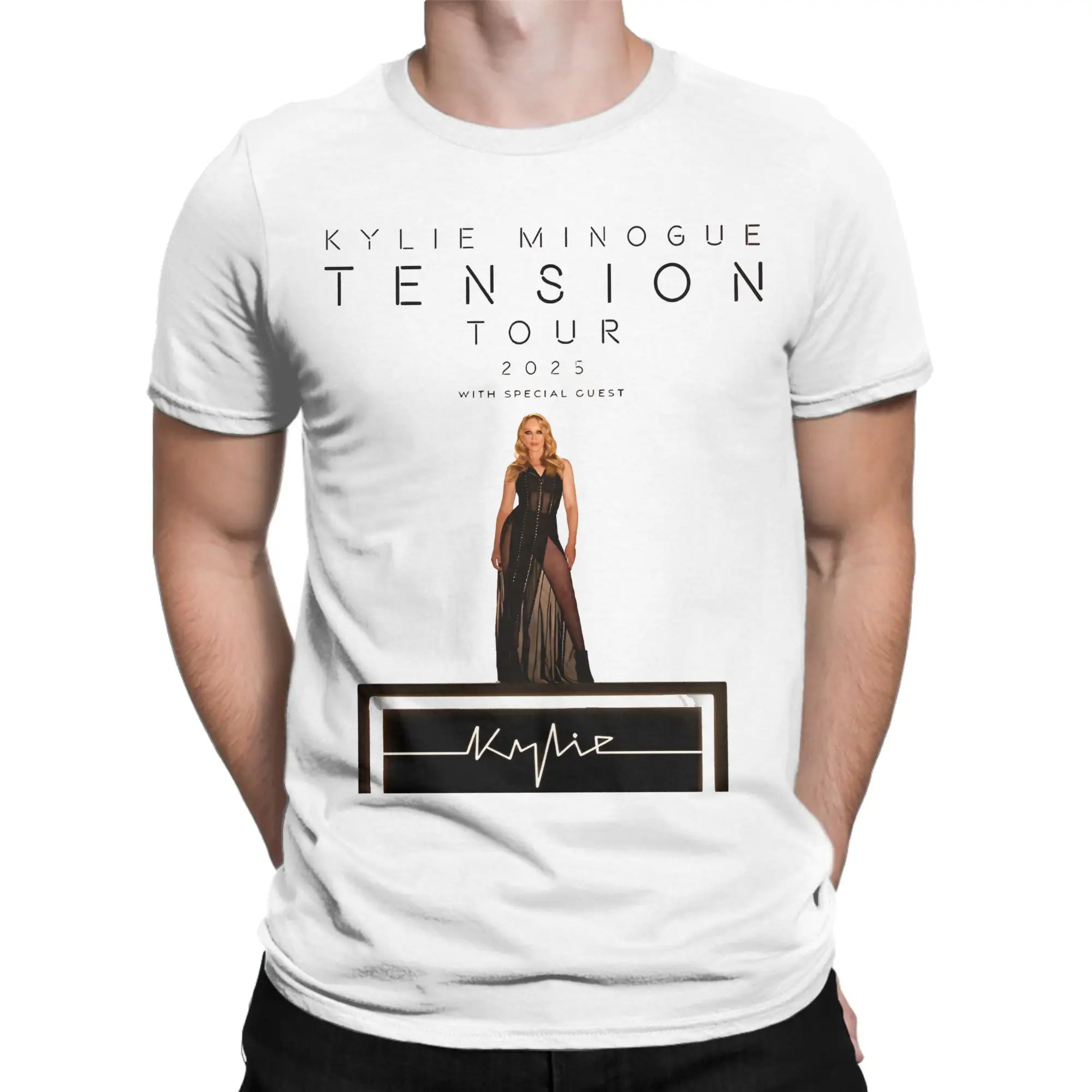 Kylie Minogue 2025 Singer Tour Tension Merch Мужская и женская футболка Хлопковая футболка с графическим принтом Футболка Одежда
Kylie Minogue 2025 Singer Tour Tension Merch Мужская и женская футболка Хлопковая футболка с графическим принтом Футболка Одежда