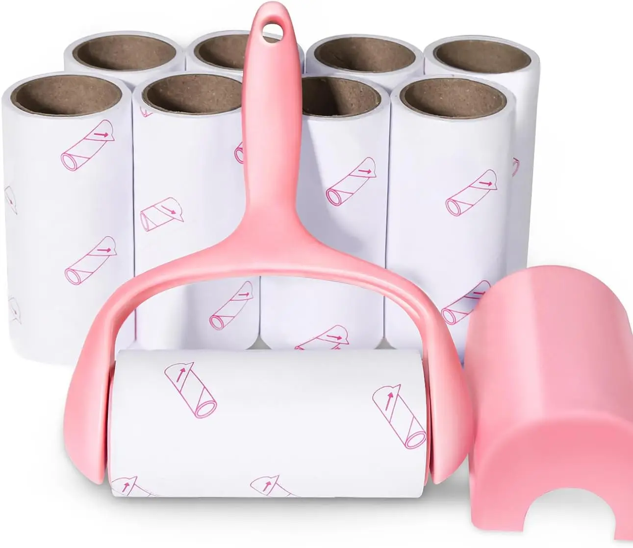 Lint Roller, 9 Refills 540 Sheets, Super Sticky Pet Hair Remover for Clothes, Carpets, Car Seats
Lint Roller, 9 Refills 540 Sheets, Super Sticky Pet Hair Remover for Clothes, Carpets, Car Seats