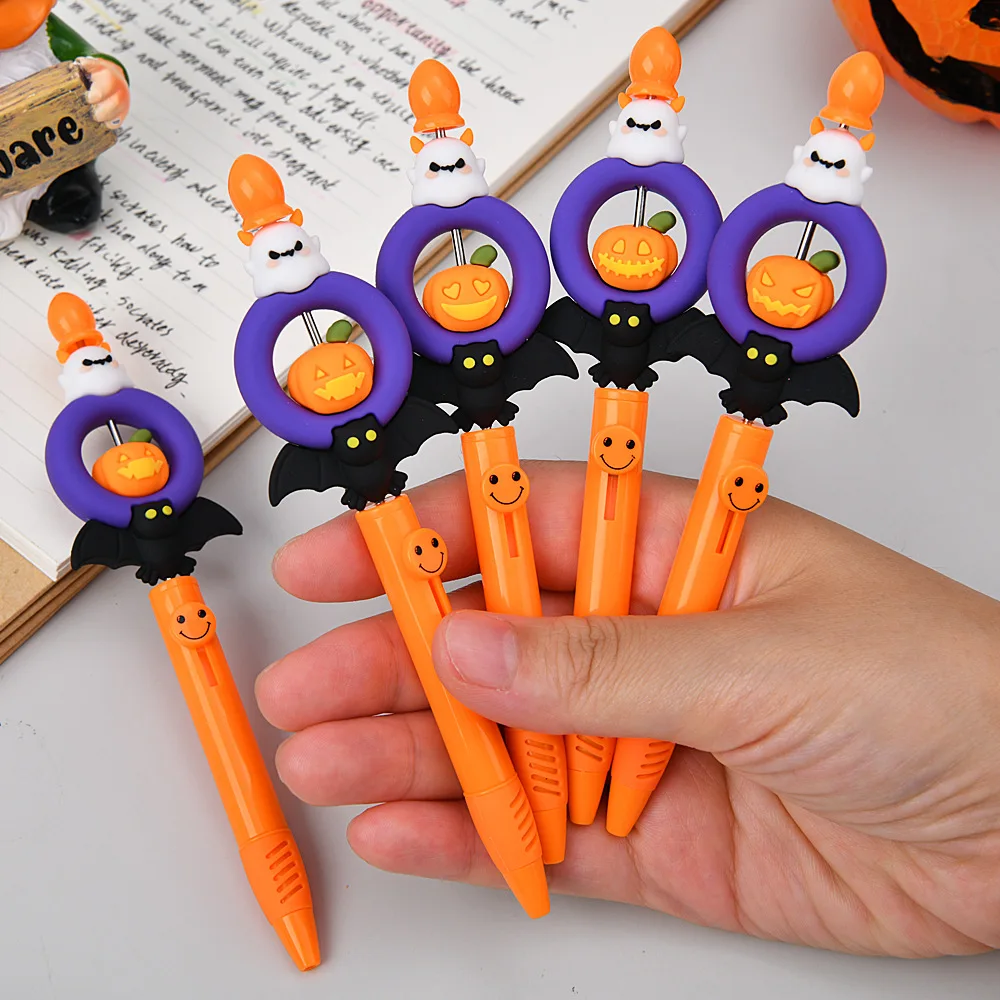 3-Pack of Randomly Assorted Halloween-Style Pumpkin Bead Buckle Retractable Pens, Creative Writing Pens, Suitable for Student Rewards, Writing Tools, School Teacher Supplies, Holiday Party Favors, Halloween Surprise Gifts, Perfect Gifts for Friends and Fa
3-Pack of Randomly Assorted Halloween-Style Pumpkin Bead Buckle Retractable Pens, Creative Writing Pens, Suitable for Student Rewards, Writing Tools, School Teacher Supplies, Holiday Party Favors, Halloween Surprise Gifts, Perfect Gifts for Friends and Fa