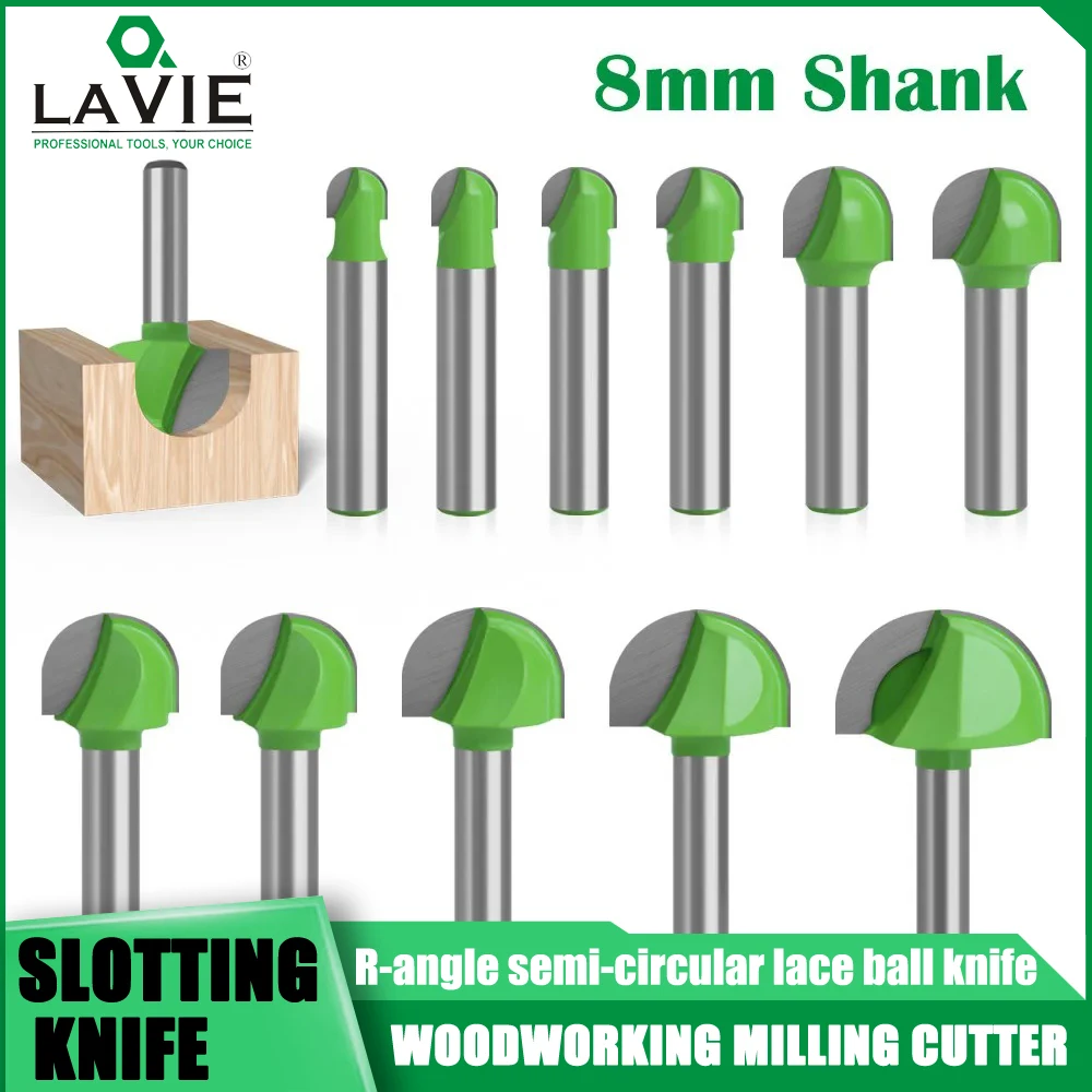 LAVIE 1PC 8mm Shank Ball Nose End Mill Round Nose Cove CNC Milling Bit Radius Core Box Solid Carbide Router Bit Tools Фрезер
LAVIE 1PC 8mm Shank Ball Nose End Mill Round Nose Cove CNC Milling Bit Radius Core Box Solid Carbide Router Bit Tools Фрезер