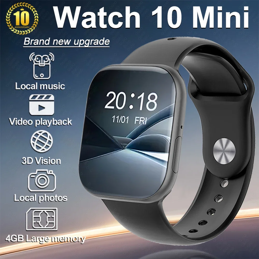 2025 New Original For Apple Watch Series 10 mini 16GB Large memory Bluetooth Call Waterproof Compass GPS Track Women Smartwatch
2025 New Original For Apple Watch Series 10 mini 16GB Large memory Bluetooth Call Waterproof Compass GPS Track Women Smartwatch