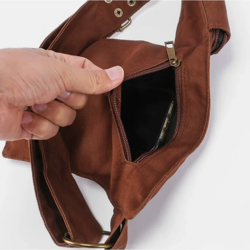 American Retro Belt Ethnic Style Waist Bag Women's Pants With Decoration
American Retro Belt Ethnic Style Waist Bag Women's Pants With Decoration