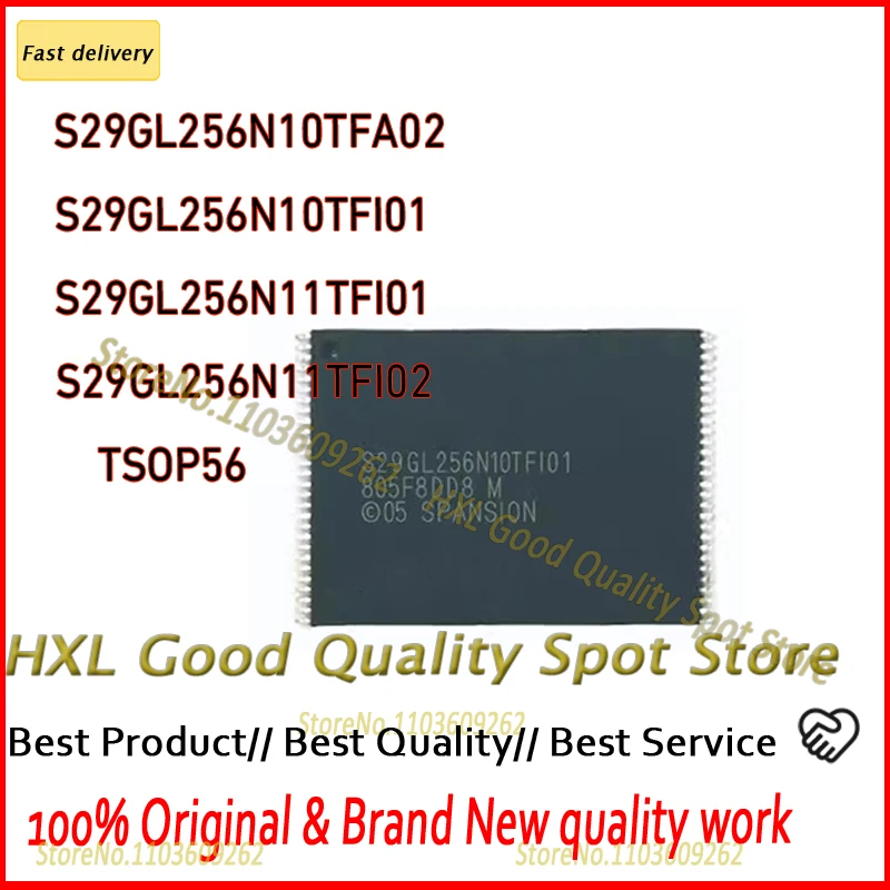 5 шт. S29GL256N10TFA02 S29GL256N10TFI01 S29GL256N11TFI01 S29GL256N11TFI02 S29GL256N10 S29GL256N11 S29GL256 TSOP56 оригинал
5 шт. S29GL256N10TFA02 S29GL256N10TFI01 S29GL256N11TFI01 S29GL256N11TFI02 S29GL256N10 S29GL256N11 S29GL256 TSOP56 оригинал