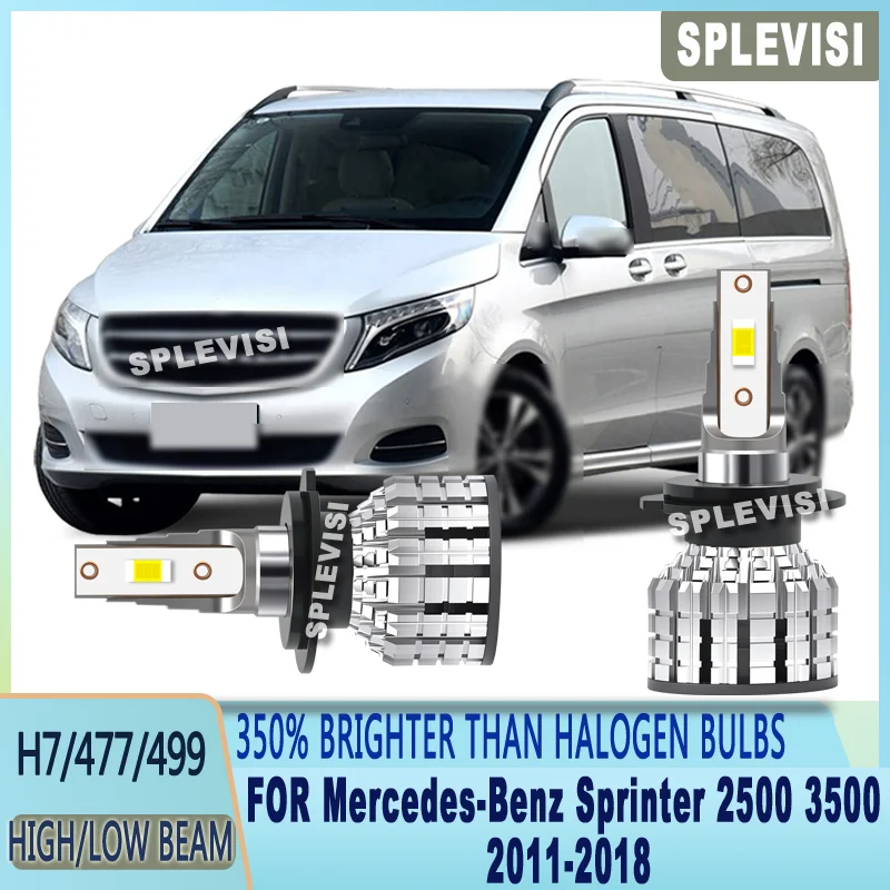 Enhanced Visibility for Safer Driving H7 LED HIGH/LOW BEAM For Mercedes-Benz Sprinter 2500 3500 2011 2012 2013 2014 2015-2018
Enhanced Visibility for Safer Driving H7 LED HIGH/LOW BEAM For Mercedes-Benz Sprinter 2500 3500 2011 2012 2013 2014 2015-2018