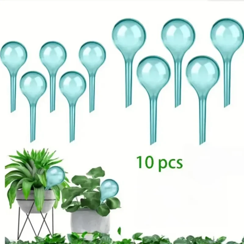 10PCS Plant Watering Bulbs Automatic Self-Watering Globes Plastic Balls Garden Water Device Watering Bulbs For Plant Promotion
10PCS Plant Watering Bulbs Automatic Self-Watering Globes Plastic Balls Garden Water Device Watering Bulbs For Plant Promotion