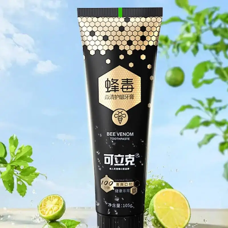 2pcs Bee Venom Toothpaste 105g Gum Care Bright White Gum Fresh Breath Adult Toothpaste Active Peptide Bioenzyme
2pcs Bee Venom Toothpaste 105g Gum Care Bright White Gum Fresh Breath Adult Toothpaste Active Peptide Bioenzyme