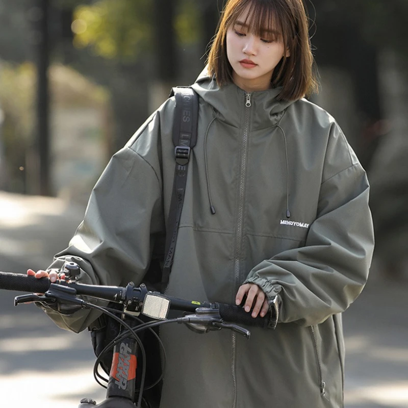 Autumn Streetwear Women's Japanese Baseball Windbreaker Jackets Single Outerwear Coat Women High Street Harajuku Bomber Jacket
Autumn Streetwear Women's Japanese Baseball Windbreaker Jackets Single Outerwear Coat Women High Street Harajuku Bomber Jacket