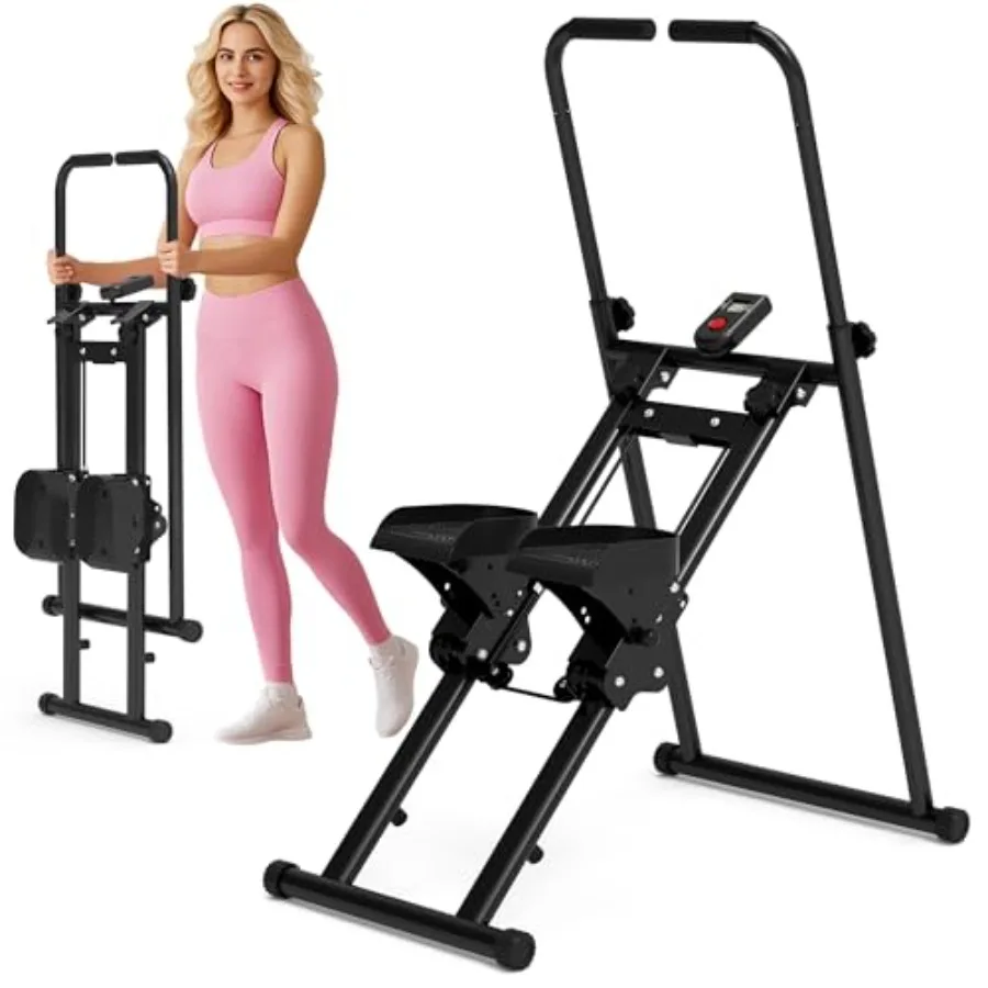 Stair Stepper for Home-Upgrade Vertical ClimberFolding Cardio Exercise Machine Stair Climber for Full Body Workout with Adjusta
Stair Stepper for Home-Upgrade Vertical ClimberFolding Cardio Exercise Machine Stair Climber for Full Body Workout with Adjusta