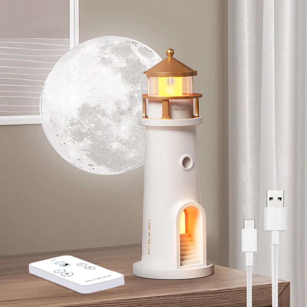 Moonlight Lighthouse Projection Atmosphere Night Light Bedroom Bedside Table Lamp Living Room Decorations For Best Friends
Moonlight Lighthouse Projection Atmosphere Night Light Bedroom Bedside Table Lamp Living Room Decorations For Best Friends