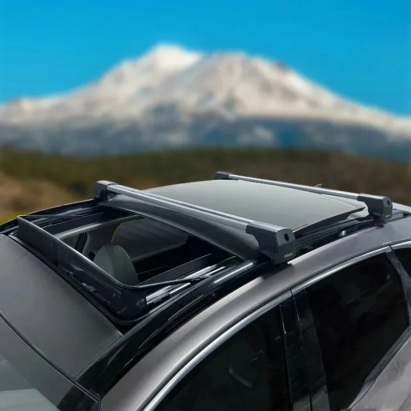 High Quality 2Pcs Silver Aluminum Heavy Duty Roof Rack Crossbars Aero Anti-Rust Fit X3 Car Top Luggage Roof Bars
High Quality 2Pcs Silver Aluminum Heavy Duty Roof Rack Crossbars Aero Anti-Rust Fit X3 Car Top Luggage Roof Bars