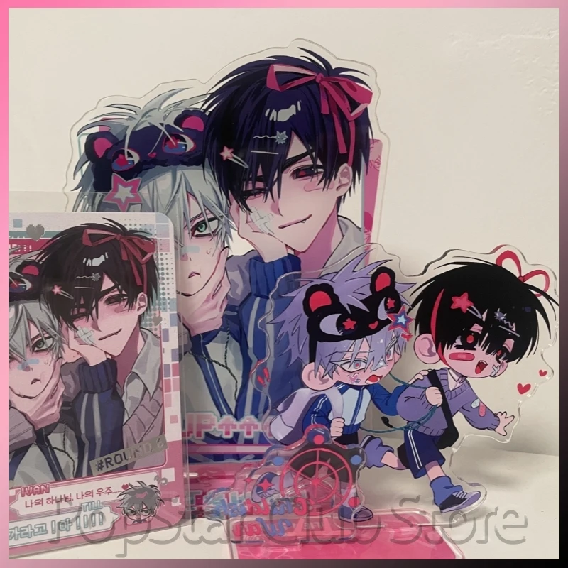 New Self-Made Anime Acrylic Stand Alien Stage Peripheral Standing Signboard Shaped Kawaii Desktop Decor Gifts Fans Collect Acg
New Self-Made Anime Acrylic Stand Alien Stage Peripheral Standing Signboard Shaped Kawaii Desktop Decor Gifts Fans Collect Acg