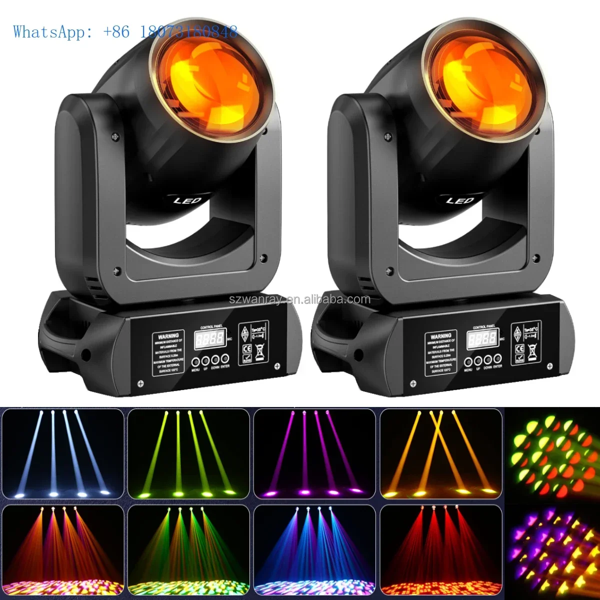 Factory Direct Sale 150W Moving Head Beaming White 6+12 Facet Prism Professional LED Beam Disco Party Stage Lights
Factory Direct Sale 150W Moving Head Beaming White 6+12 Facet Prism Professional LED Beam Disco Party Stage Lights