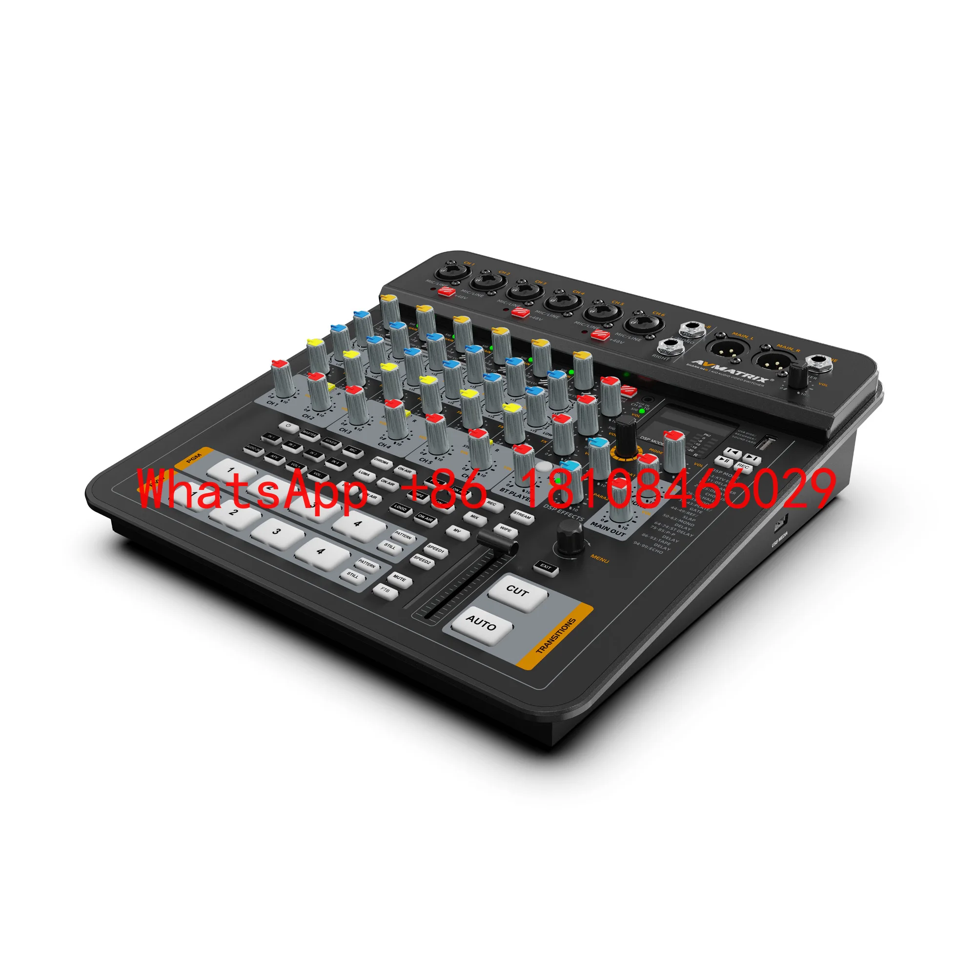 Avmatrix Shark H4M Audio & Video Mixer Essential Accessory for Enhanced Multimedia Experience
Avmatrix Shark H4M Audio & Video Mixer Essential Accessory for Enhanced Multimedia Experience