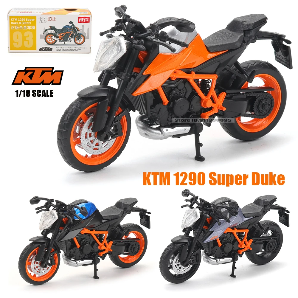 MSZ CCA 1:18 KTM 1290 Super Duke литая под давлением модель автомобиля из сплава, подарок игрушке, литая статическая модель мотоцикла
MSZ CCA 1:18 KTM 1290 Super Duke литая под давлением модель автомобиля из сплава, подарок игрушке, литая статическая модель мотоцикла