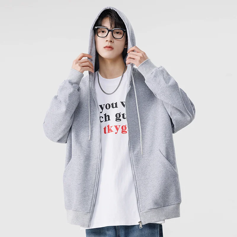 Korean Style Men's Casual Jackets Coats Solid Vintage Hooded Outerwear Autumn Jogging Top Man Colors Students College Clothes
Korean Style Men's Casual Jackets Coats Solid Vintage Hooded Outerwear Autumn Jogging Top Man Colors Students College Clothes