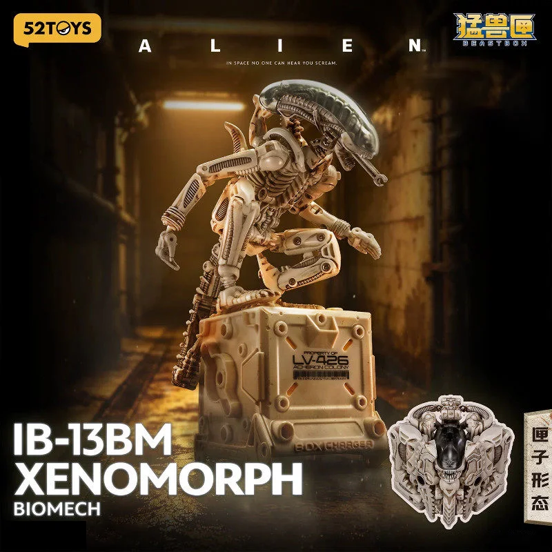 52toys BEASTBOX IB-13BM Xenomorph Biomech Action Figure Movie Figurine Joint Movable Model Collection Toy Desktop Decor Birthday
52toys BEASTBOX IB-13BM Xenomorph Biomech Action Figure Movie Figurine Joint Movable Model Collection Toy Desktop Decor Birthday