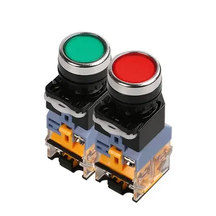 LA38-11DS/220V Диаметр отверстия 22 мм светящийся кнопочный переключатель красный и зеленый/машина/Аксессуары для электрического шкафа управления
LA38-11DS/220V Диаметр отверстия 22 мм светящийся кнопочный переключатель красный и зеленый/машина/Аксессуары для электрического шкафа управления
