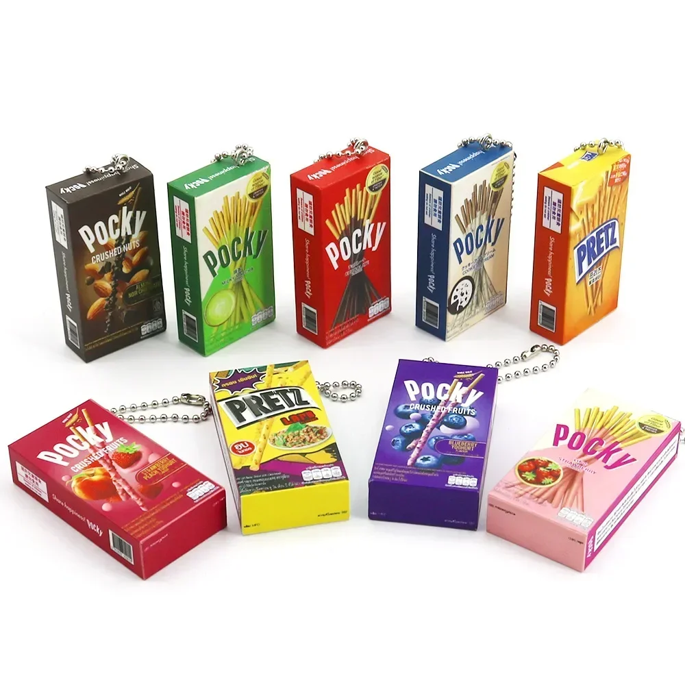 Реалистичный брелок-коробка для закусок и печенья | Pocky Series: Матча, Клубника, Шоколад | Креативная пищевая игрушка-подвеска, аксессуар
Реалистичный брелок-коробка для закусок и печенья | Pocky Series: Матча, Клубника, Шоколад | Креативная пищевая игрушка-подвеска, аксессуар
