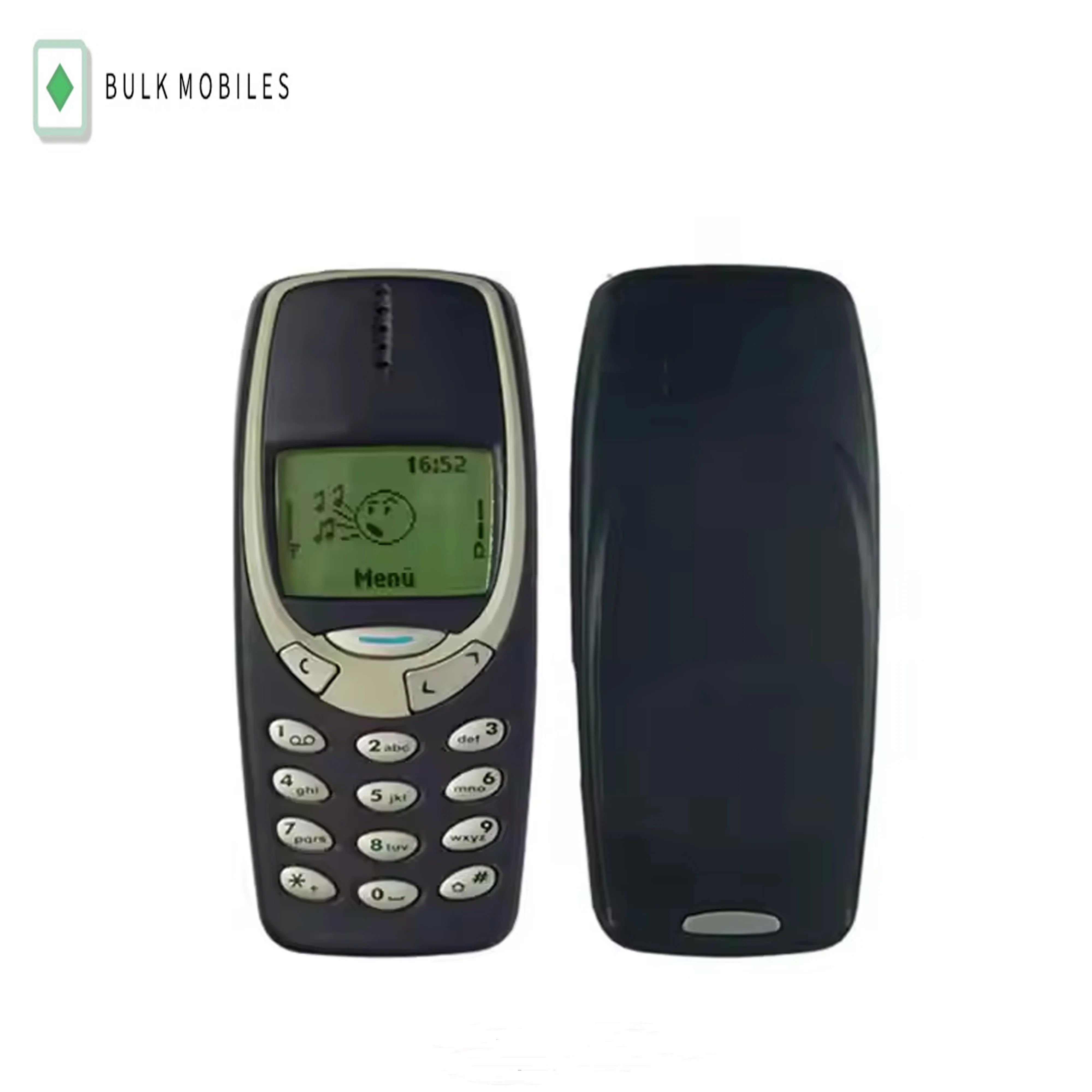 Оригинал для мобильного телефона 3310 2G GSM 900/1800. Дешевый мобильный телефон разблокируется. Сделано на 2000 год. Не работает в Северной Америке
Оригинал для мобильного телефона 3310 2G GSM 900/1800. Дешевый мобильный телефон разблокируется. Сделано на 2000 год. Не работает в Северной Америке