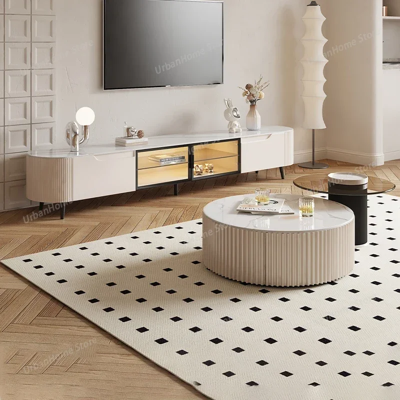 Modern Luxury Tv Cabinet Table Comfortable Furniture Aesthetic Room Complete Living Unit Full Dining Console Organizer Nordic
Modern Luxury Tv Cabinet Table Comfortable Furniture Aesthetic Room Complete Living Unit Full Dining Console Organizer Nordic