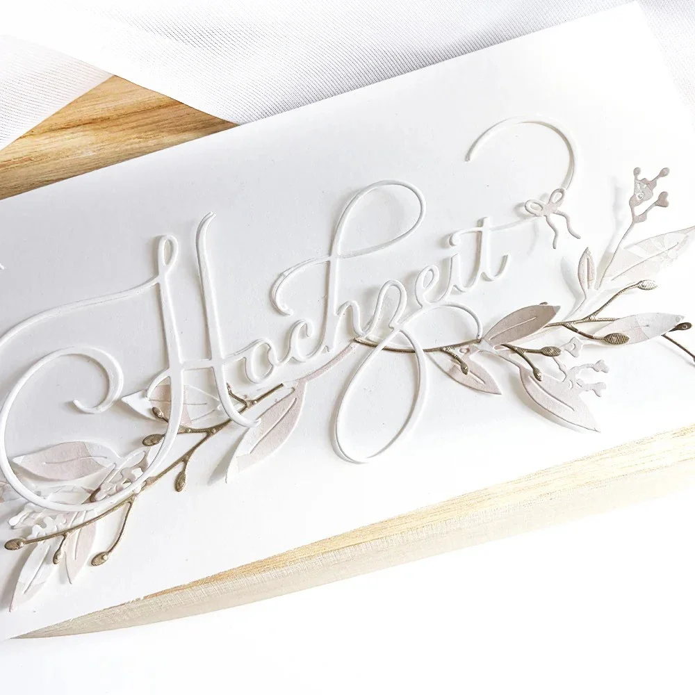Piggy Craft metal cutting dies cut die mold Hochzeit letters Scrapbook paper craft knife mold blade punch stencils dies
Piggy Craft metal cutting dies cut die mold Hochzeit letters Scrapbook paper craft knife mold blade punch stencils dies
