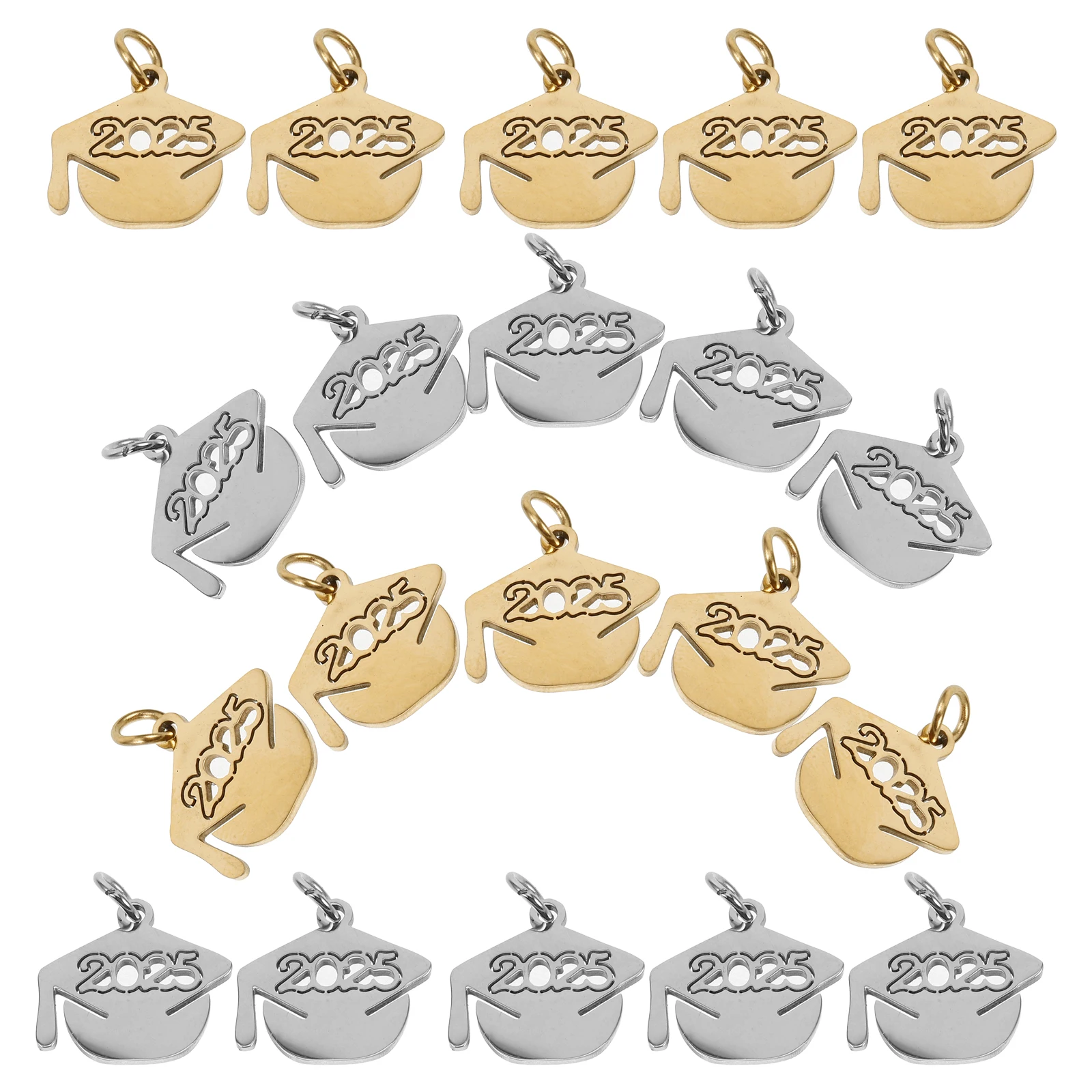 20pcs Doctor Hat Pendant Graduation Charm Stainless Steel DIY Accessories Memorial Keepsake 2025 Charms Jewelry Making Student
20pcs Doctor Hat Pendant Graduation Charm Stainless Steel DIY Accessories Memorial Keepsake 2025 Charms Jewelry Making Student