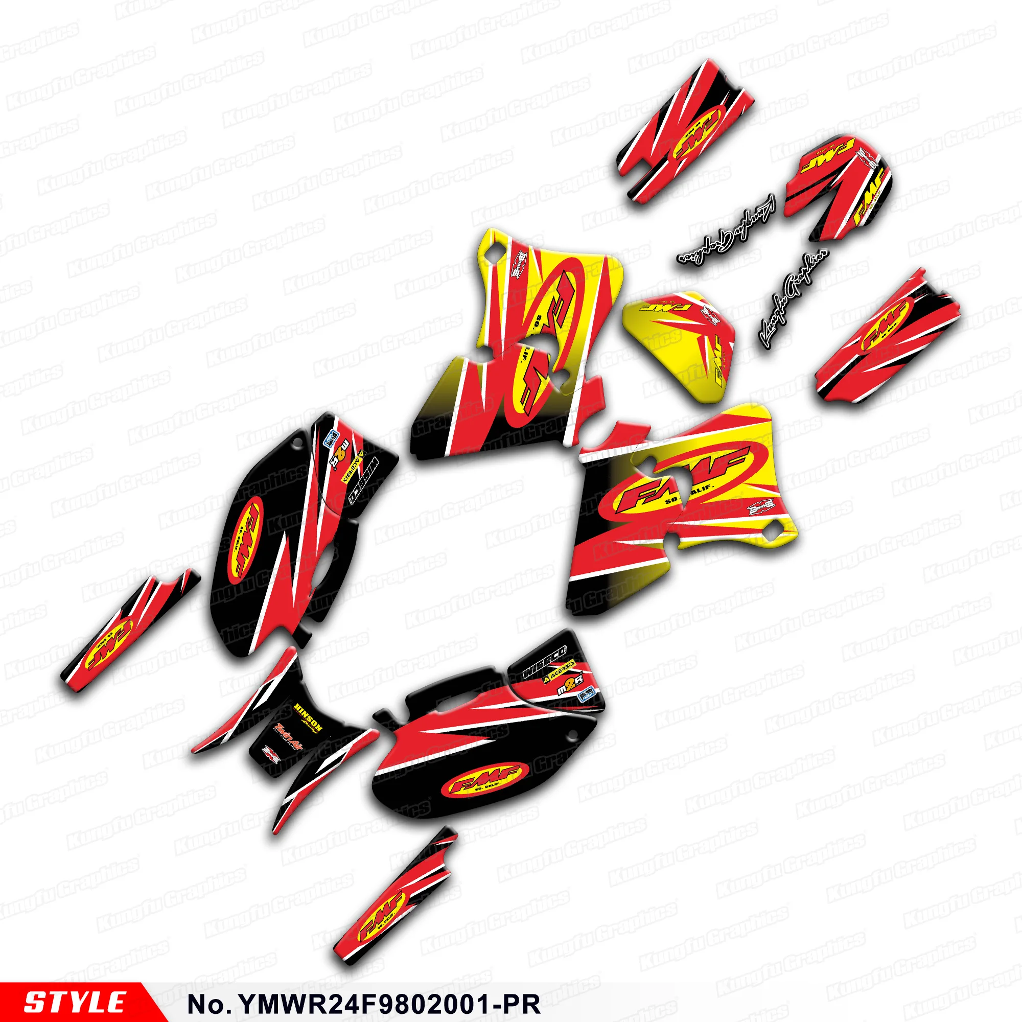 Motorcycle Decals UV-resistant Vinyl Decal for Yamaha WRF 250 400 426 1998 1999 2000 2001 2002, YMWR24F9802001-PR
Motorcycle Decals UV-resistant Vinyl Decal for Yamaha WRF 250 400 426 1998 1999 2000 2001 2002, YMWR24F9802001-PR