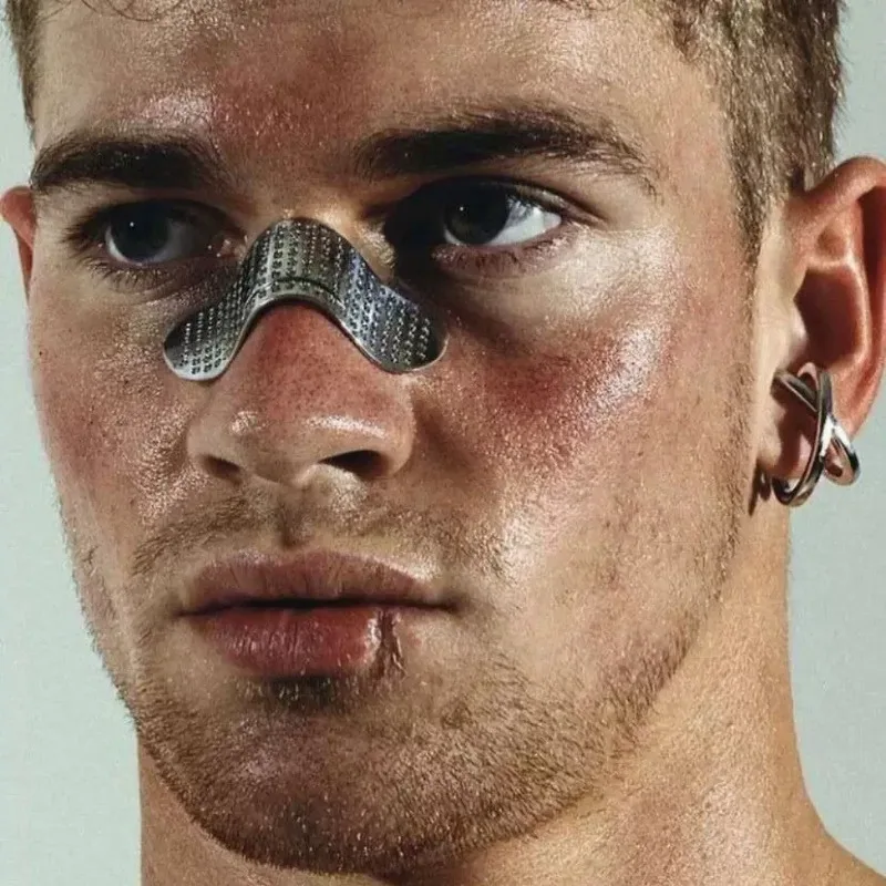 Unisex Band-aid Nose Clip Punk Hip Hop Fake Nose Ring Non-Piercing Metal Nose Jewelry Face Decor for Party Nightclub
Unisex Band-aid Nose Clip Punk Hip Hop Fake Nose Ring Non-Piercing Metal Nose Jewelry Face Decor for Party Nightclub