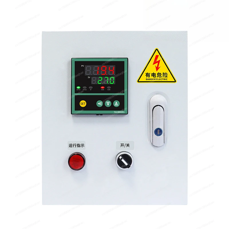 Three-phase temperature control box, intelligent temperature controller automatic temperature control box
Three-phase temperature control box, intelligent temperature controller automatic temperature control box