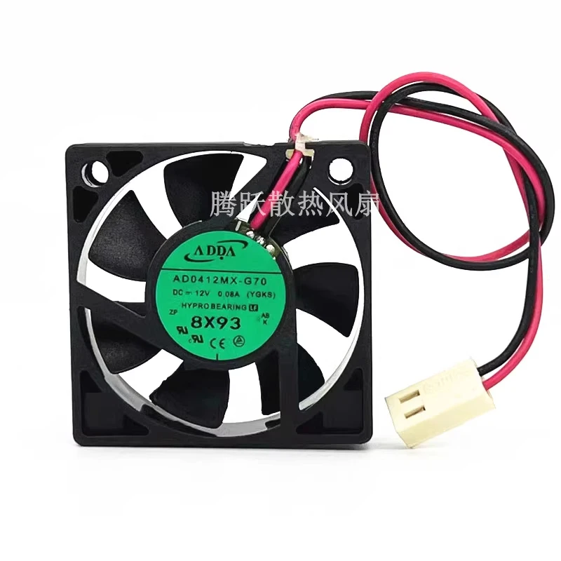 HJY 1-piece pack ADDA AD0412MX-G70 DC12V 0.08A 2-wire cooling fan 4010 4cm
HJY 1-piece pack ADDA AD0412MX-G70 DC12V 0.08A 2-wire cooling fan 4010 4cm