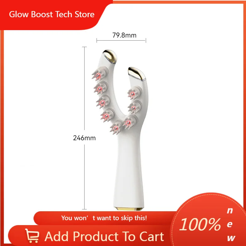 NYSmart Library EMS Electric Vibration Hair Regrowth Comb Waterproof Scalp Massage Device With Red Light Therapy Electric Head M
NYSmart Library EMS Electric Vibration Hair Regrowth Comb Waterproof Scalp Massage Device With Red Light Therapy Electric Head M