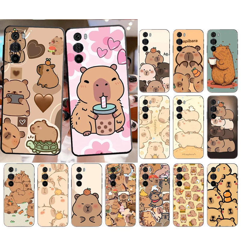 Cartoon Cute capybara Funda Phone Case For Motorola Edge 50 40 Pro 60 50 40 30 Ultra Neo Fusion Moto G Play G Stylus G Power G
Cartoon Cute capybara Funda Phone Case For Motorola Edge 50 40 Pro 60 50 40 30 Ultra Neo Fusion Moto G Play G Stylus G Power G