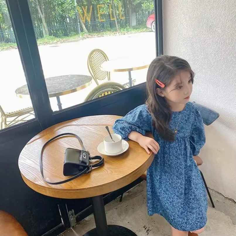 Children Girls Dress Flower All Printed Bubble Sleeves Kid Girls Frock Soft Round Collar Toddler 2025 Spring Autumn Girls Dress
Children Girls Dress Flower All Printed Bubble Sleeves Kid Girls Frock Soft Round Collar Toddler 2025 Spring Autumn Girls Dress