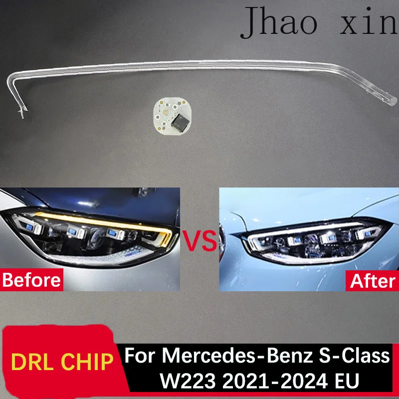 Front Headlamp Angel Eye White Light Ballast Circuit Board for Mercedes-Benz S-Class W223 21-2024 EU Car Headlight DRL CHIP Tube
Front Headlamp Angel Eye White Light Ballast Circuit Board for Mercedes-Benz S-Class W223 21-2024 EU Car Headlight DRL CHIP Tube