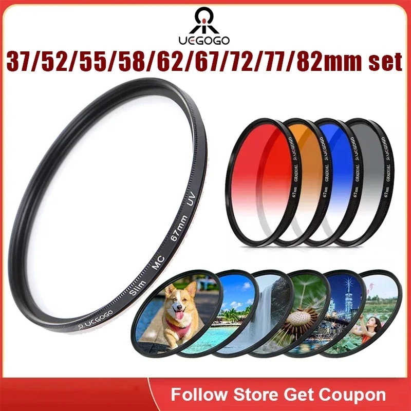 UEGOGO CPL/UV/MCUV/ND2-400/Soft Focus Black Mist Diffusion Lens Filter 37mm 52mm 55mm 58mm 62mm 67mm 72mm 77mm 82mm for Camera
UEGOGO CPL/UV/MCUV/ND2-400/Soft Focus Black Mist Diffusion Lens Filter 37mm 52mm 55mm 58mm 62mm 67mm 72mm 77mm 82mm for Camera